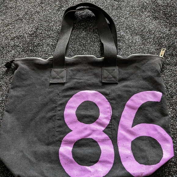 vintage Victoria's secret pink 86 canvas tote bag - Picture 7 of 16